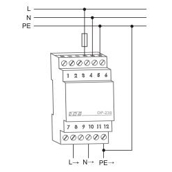 Ochronnik przeciwprzepięciowy OP-230 typ 3-28680