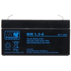 Akumulator żelowy bezobsługowy MW 6V 1,3Ah-28876