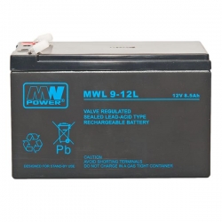 Akumulator żelowy bezobsługowy MWL 12V 9Ah-28898