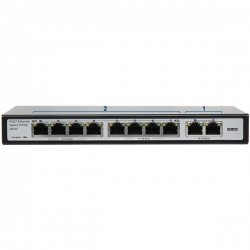 Switch PoE GTS-A1-10-82 10xFE 8xPoE 2xUplink Rack-29057