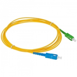 Kabel patchcord SC/APC-SC/UPC SM simplex 1m-29734