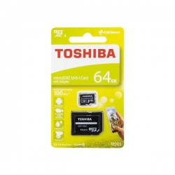 Karta pamięci microSD   adapter 64GB TOSHIBA UHS-I-29810
