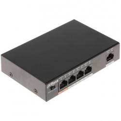 Switch PoE DH-PFS3005-4ET-60 5xFE 4xPoE 1xUplink-29864