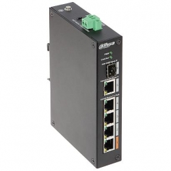 Switch PoE DH-PFS3106-4ET-60 5xGE 4xPoE 1xSFP -29870