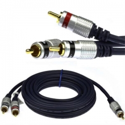 Kabel 1RCA-2RCA coaxial RKD180 10m-30229