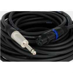 Kabel Jack 6,3 mono-gn.XLR 3p MK19 20m-30957