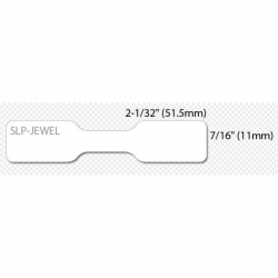 Etykiety termoczułe 11x51,5mm jubilerskie do SLP-31208