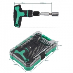 Zestaw końcówek bit/imbus 18szt Pro's Kit SD-2320M-31569