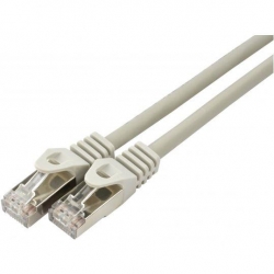 Kabel patchcord S/FTP PiMF kat.6A 30m szary-31691