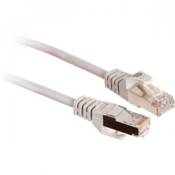 Kabel patchcord FTP CU kat.6 3m szary-32005