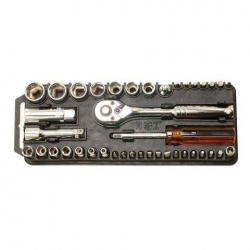 Zestaw grzechotka   nasadki i bity 40szt 8PK-227-32220