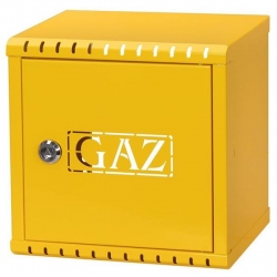 Obudowa gazowa GAZ 250x250x150 żółta GB-252515Y-32234