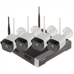 Zestaw IP WiFi 4 kamery tubowe 2Mpx + Dysk-32362