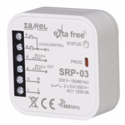 Sterownik rolet dopuszkowy centralny SRP-03 -32564