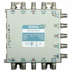 Odgałęźnik TV/SAT Terra SD-515 5we/10wy 15dB-32665