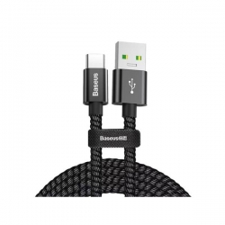 Kabel USB Baseus wt.A/wt.C 1m Fast Charge 5A Black-32823
