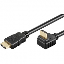 Kabel HDMI Classic v.1.4 1,2m kątowo-prosty-33286