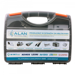 Zestaw narzędzi instalatora NI-038 w walizce A-Lan-33312