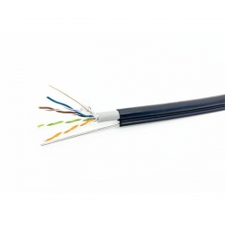 Przewód UTPwn kat.5e Tri-Protect linka nośna 70m-33501