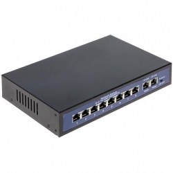 Switch PoE POE0802G 8xFE 8xPoE 2xUplinkGE-33664