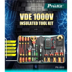 Zestaw narzędzi elektryka 1kV Pro's Kit PK-2810B-33748