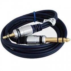 Kabel audio Jack 3,5 stereo/Jack 6,3 st. MK68 3m-33960