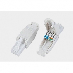 Wtyk modularny RJ-45 8p8c kat.6 beznarzędziowy T2-34132