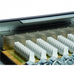 Patchpanel 24xRJ45 STP kat.6 19cali wspornik-34660