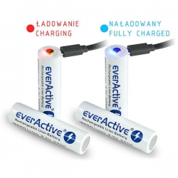 Akumulatorek Everactive Li-ion 18650 3,7V microUSB-34994