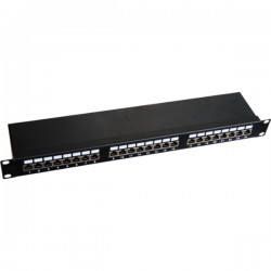 Patchpanel 24xRJ45 STP kat.5e 19cali -35002