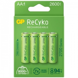 Akumulatorek NiMH AA R6 ReCyko Series 2600mAh 4szt-35121
