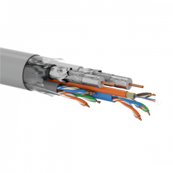 Przewód multimedialny 2xRG-6 2xUTP 5e 1xFTTH 500m-35143