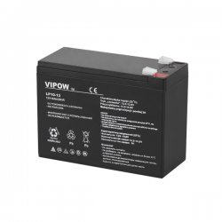 Akumulator żelowy bezobsługowy Vipow 12V 10Ah-35997