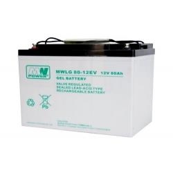 Akumulator żelowy bezobsługowy MWLG 12V 80Ah-36115