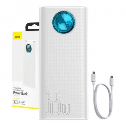 Power Bank Baseus 30000mAh 65W Amblight biały-36368