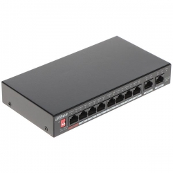 Switch PoE DH-PFS3010-8GT-96-V2 8xGE 8xPoE 2xUplin-36406