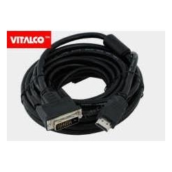 Kabel HDMI-DVI-D 24+1 Dual Link 7,5m-36492