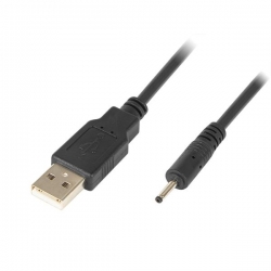 Kabel USB wt.A wtyk DC 0,7/2,5/1,0 1,5m-36502