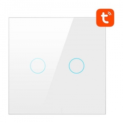 Dotykowy włącznik światła Wi-Fi TS02-EU-W2 Podwójn-37294