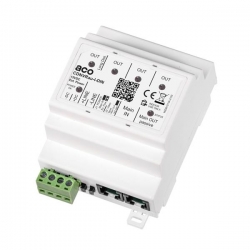 Rozdzielacz aktywny audio video CDNVRau-I-DIN-37555