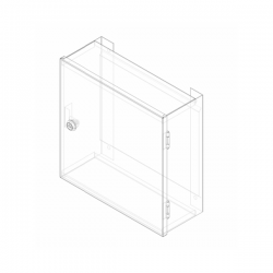 Obudowa metalowa TPR-30/30/12 L 300x200x120mm-37949