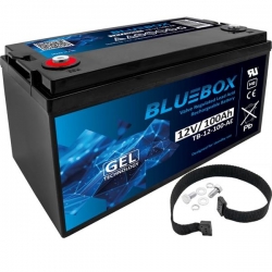 Akumulator żelowy bezobsługowy Bluebox 12V 100Ah-38072