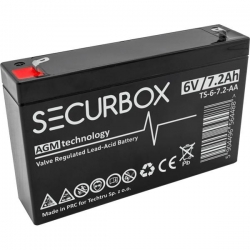 Akumulator AGM bezobsługowy Securbox 6V 7,2Ah-38118