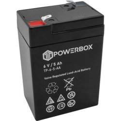 Akumulator AGM bezobsługowy Powerbox 6V 5Ah-38125