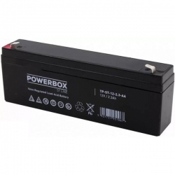 Akumulator AGM bezobsługowy Powerbox 12V 2,3Ah-38130