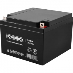 Akumulator AGM bezobsługowy Powerbox 12V 26Ah-38137