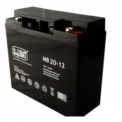 Akumulator żelowy bezobsługowy MB 12V 20Ah -39312