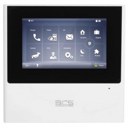 Wideomonitor IP 4,3" BCS-MON4000W-S głośnomówiący-39315
