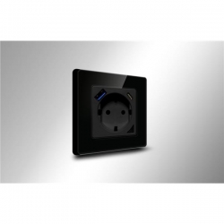 Gniazdo elektryczne 2P+Z Wi-Fi USB i USB-C Avatto-39555