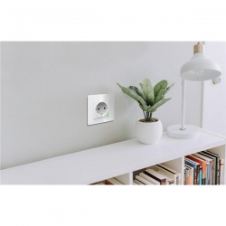 Gniazdo elektryczne 2P+Z Wi-Fi Tuya białe-39562